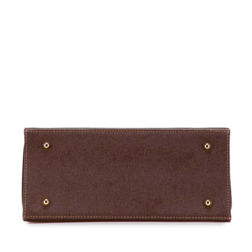 Burberry Leather Handbag Brown Leather Good condition - Inside View