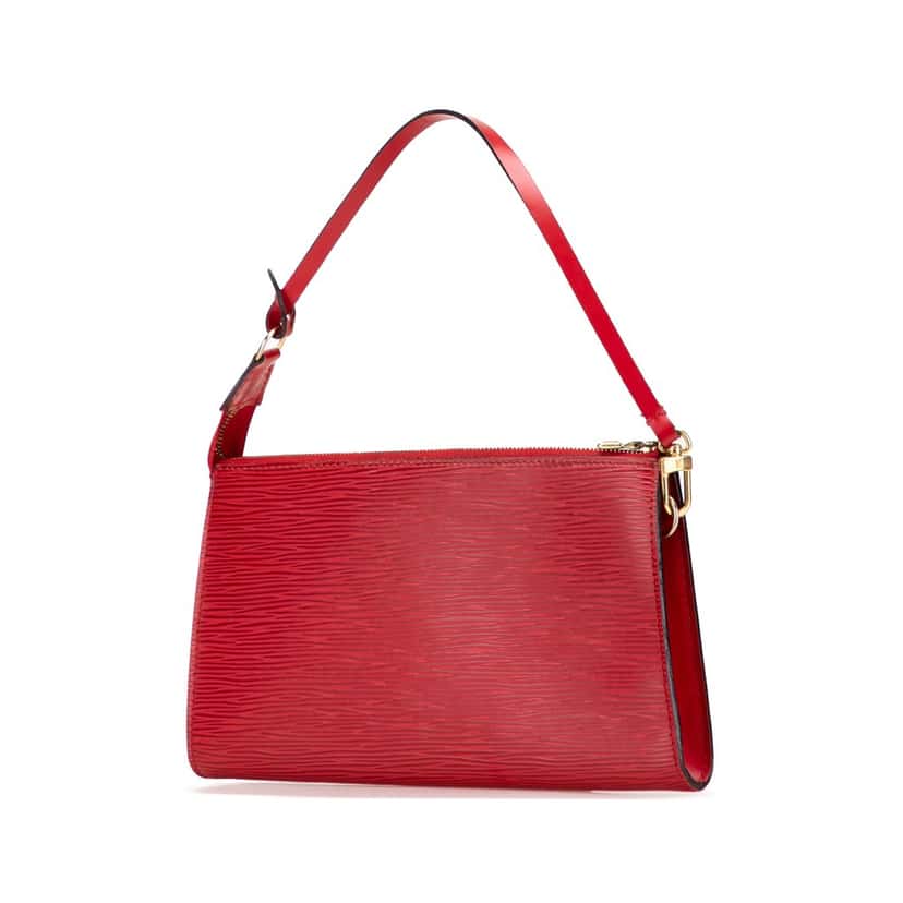 Louis Vuitton Epi Pochette Accessoires Red Leather Good condition - Back View
