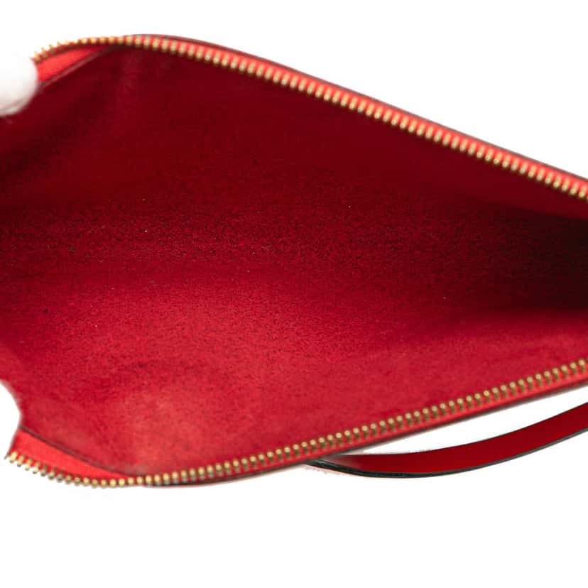 Louis Vuitton Epi Pochette Accessoires Red Leather Good condition - Model View