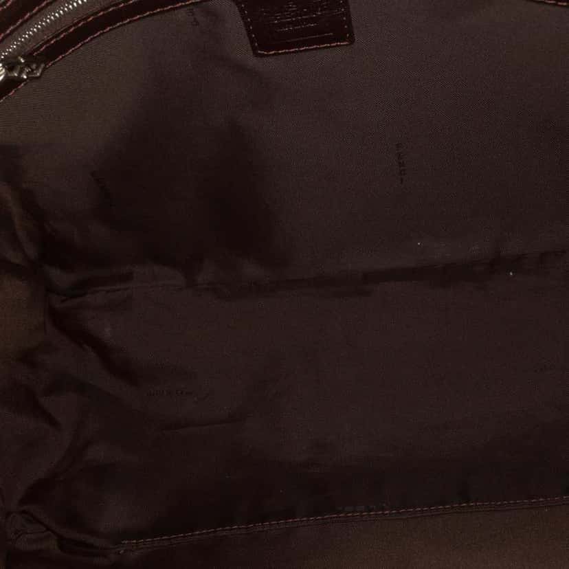 Fendi Small Zucca Canvas Twins Tote Brown Canvas Good condition - Model View