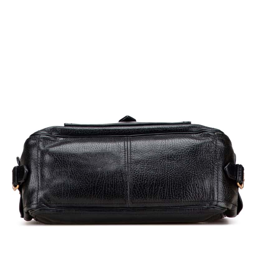 Celine Leather Boogie Handbag Black Leather Good condition - Inside View