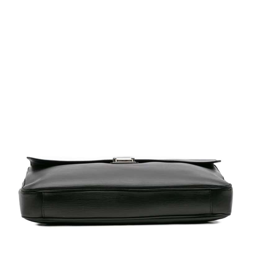 Louis Vuitton Epi Vassili PM Black Leather Good condition - Back View