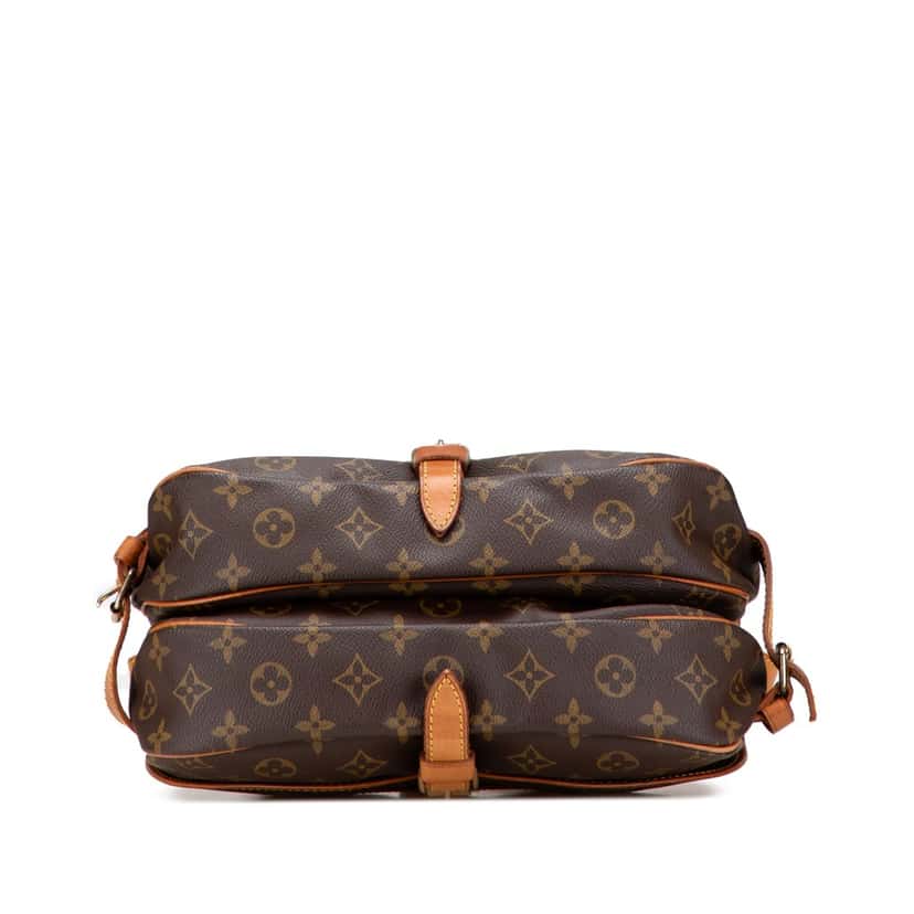 Louis Vuitton Monogram Saumur 30 Brown Canvas Good condition - Inside View