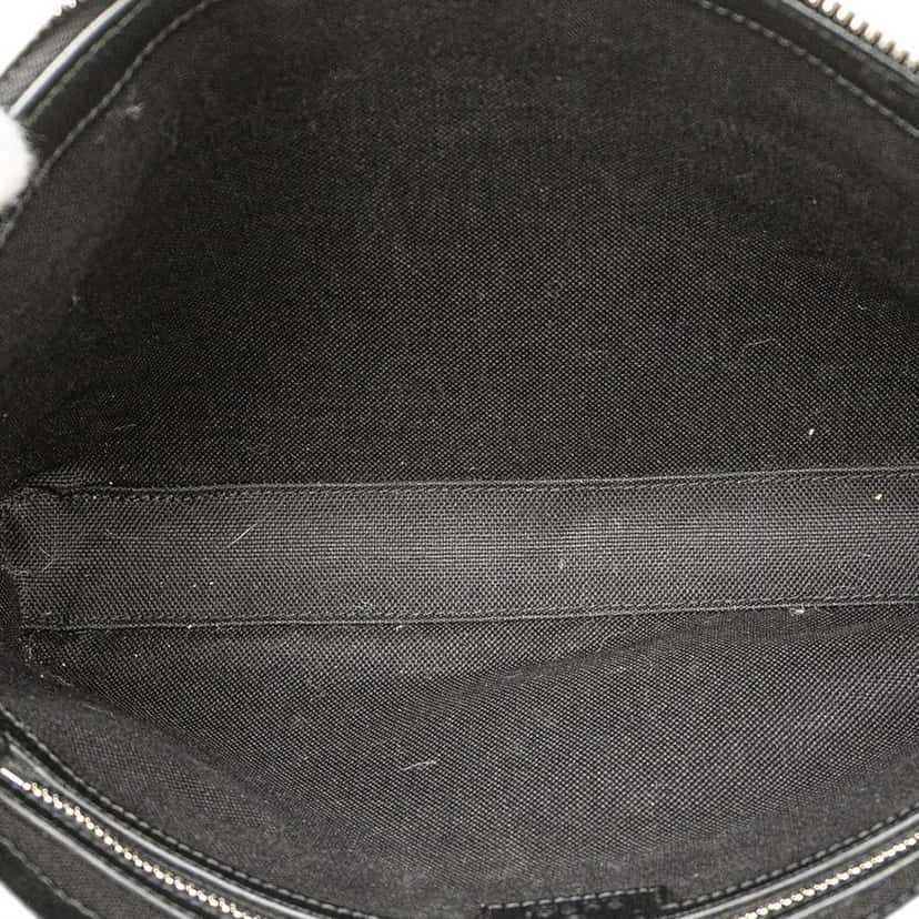 Gucci Jumbo GG Canvas Clutch on Strap Black Canvas Very good condition - Model View