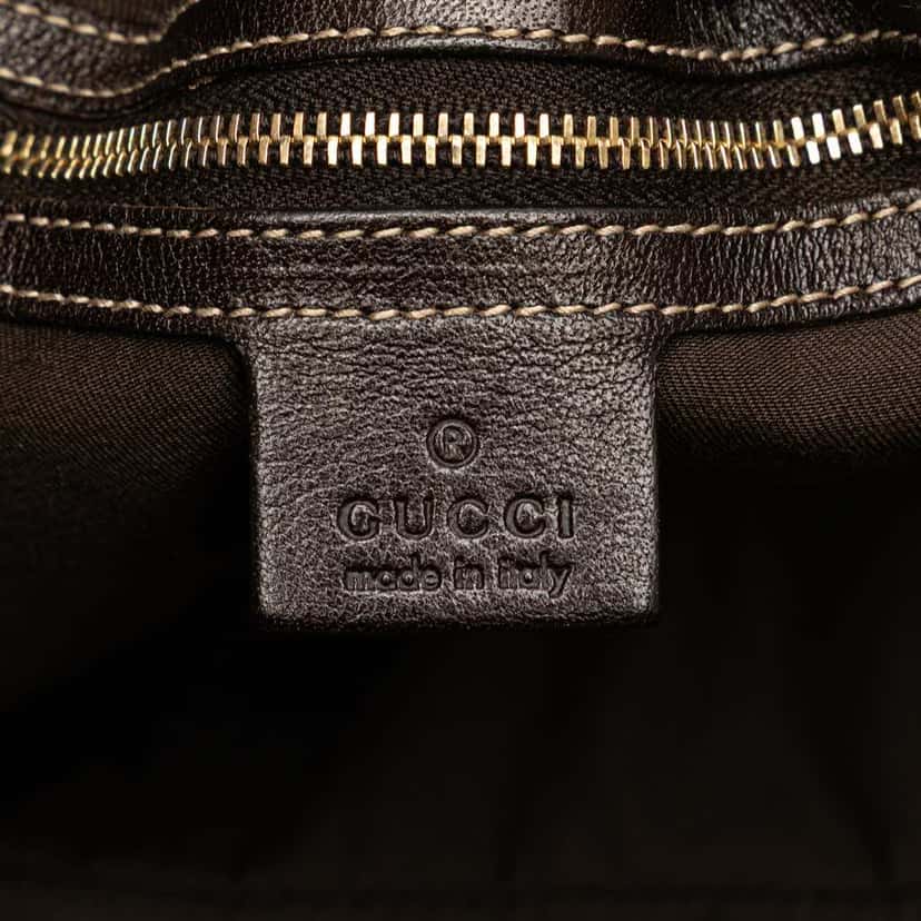 Gucci GG Canvas Pelham Tote Brown Canvas Good condition - Box View