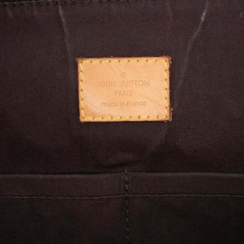 Louis Vuitton Monogram Vernis Alma MM Purple Leather Good condition - Box View