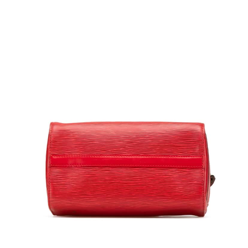 Louis Vuitton Epi Speedy 25 Red Leather Good condition - Inside View