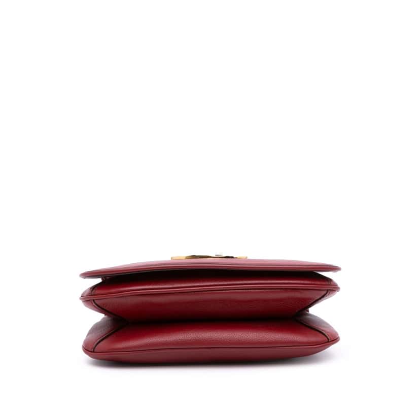 Gucci Mini Leather Blondie Crossbody Red Leather Good condition - Inside View