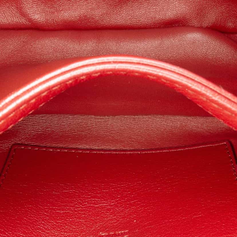 Gucci Mini Leather Blondie Crossbody Red Leather Good condition - Model View