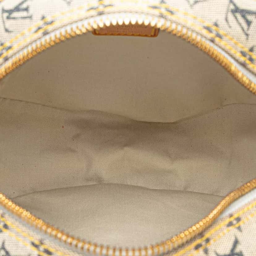 Louis Vuitton Monogram Mini Lin Jeanne GM Grey Canvas Fair condition - Model View