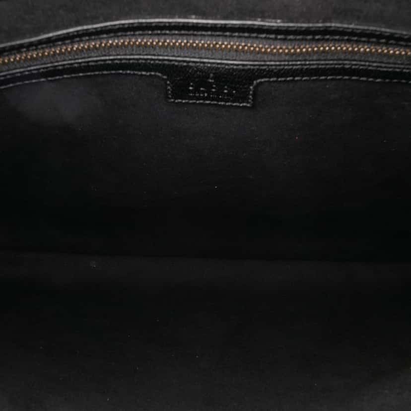 Gucci Medium Leather Aphrodite Satchel Black Leather Good condition - Model View