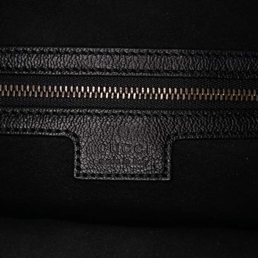 Gucci Medium Leather Aphrodite Satchel Black Leather Good condition - Box View