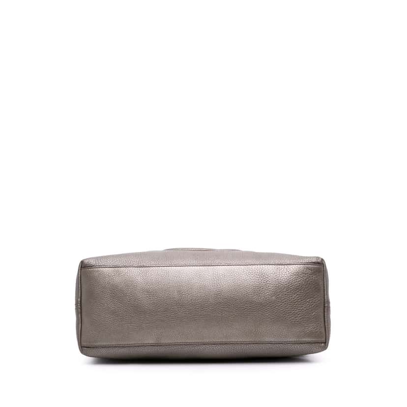 Gucci Medium Leather Soho Chain Tote Silver Leather Good condition - Inside View