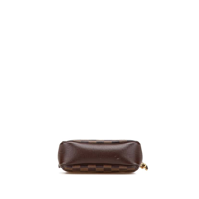 Louis Vuitton Damier Ebene Trousse Pochette Brown Canvas Good condition - Inside View