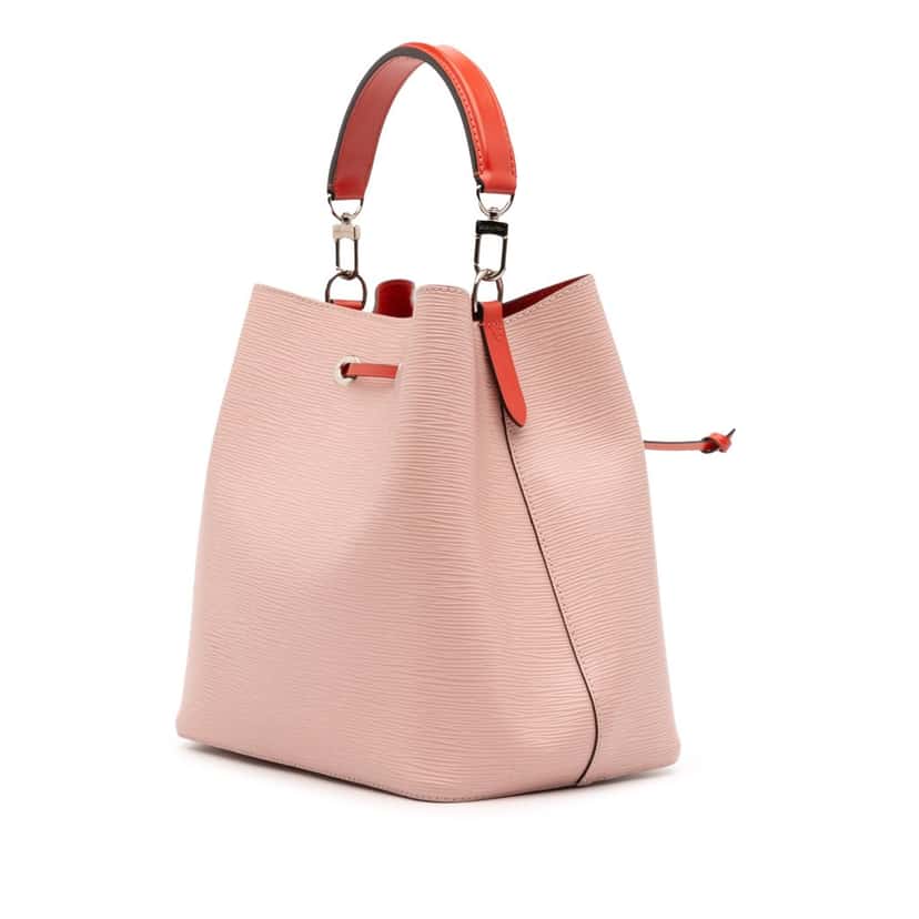 Louis Vuitton Epi Neonoe MM Pink Leather Good condition - Back View