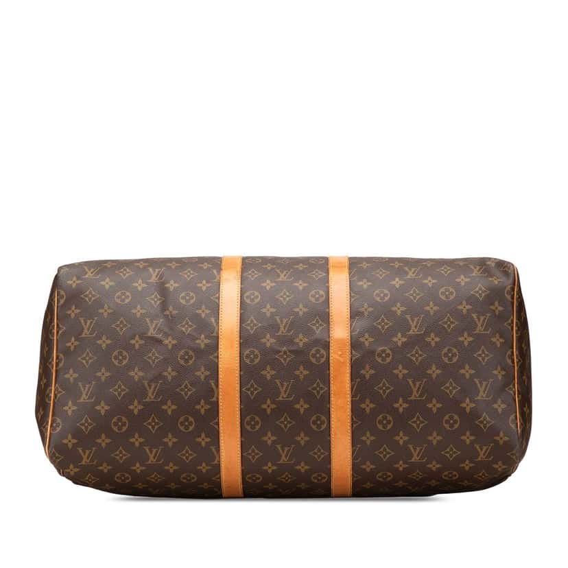 Louis Vuitton Monogram Keepall 55 Brown Canvas Good condition - Inside View