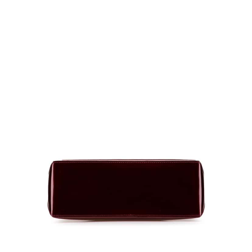 Louis Vuitton Monogram Vernis Wilshire PM Red Leather Good condition - Inside View