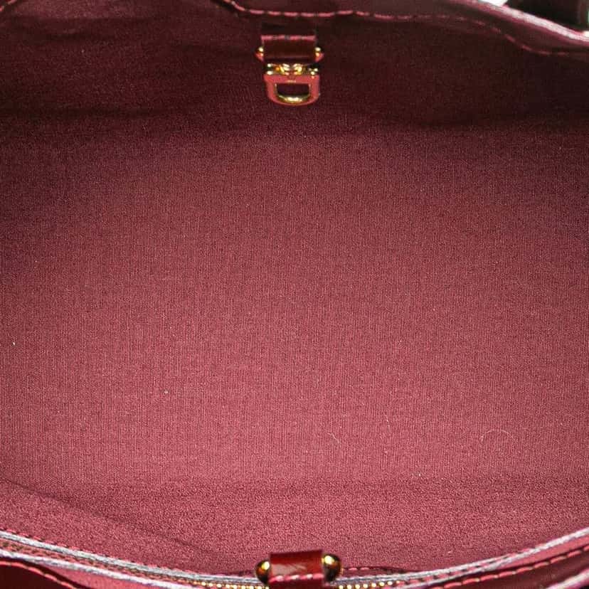 Louis Vuitton Monogram Vernis Wilshire PM Red Leather Good condition - Model View