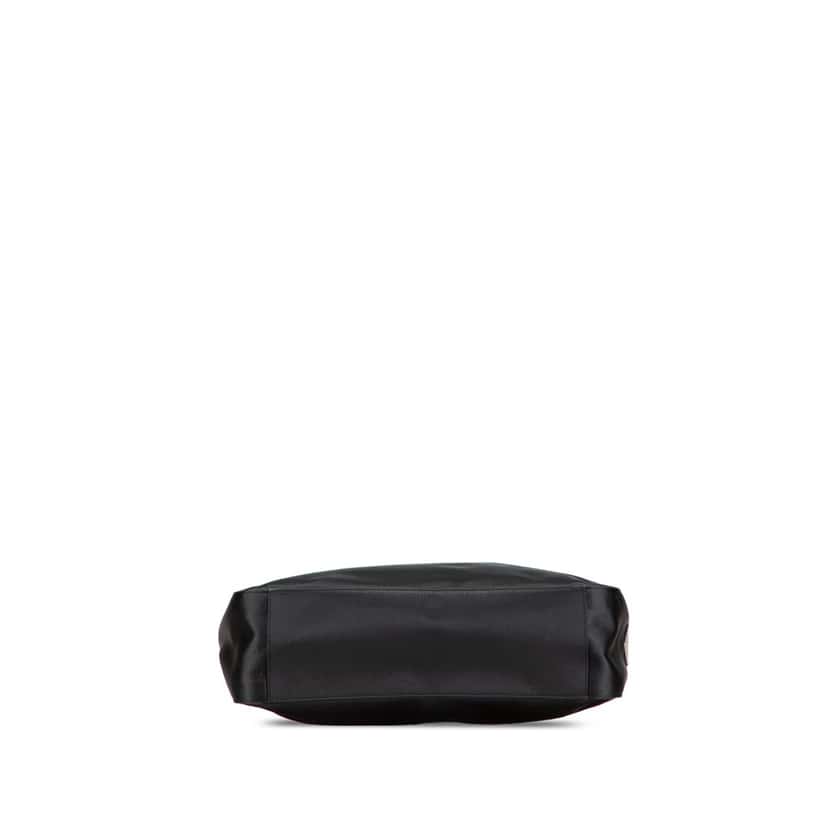 Prada Satin Shoulder Bag Black Satin Good condition - Inside View