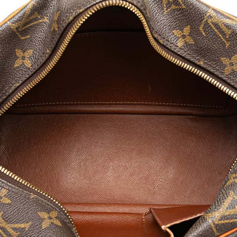 Louis Vuitton Monogram Cite MM Brown Canvas Good condition - Model View