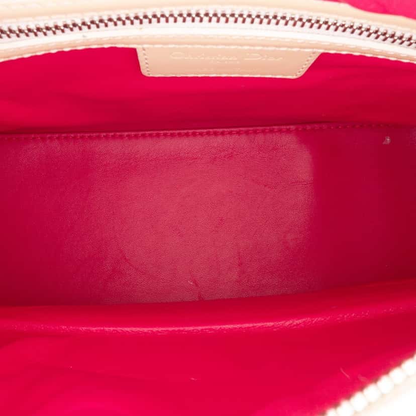Dior Medium Raffia Lady Dior Brown Good condition - Model View