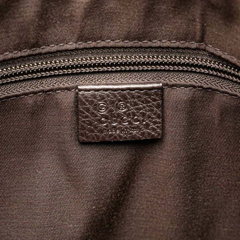 Gucci XL GG Crystal Travel Bag Brown Canvas Good condition - Box View