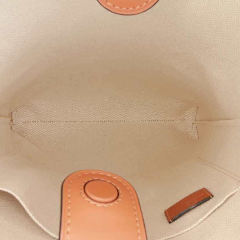 Loewe Leather Ikebana Tote Brown Leather Very good condition - Model View