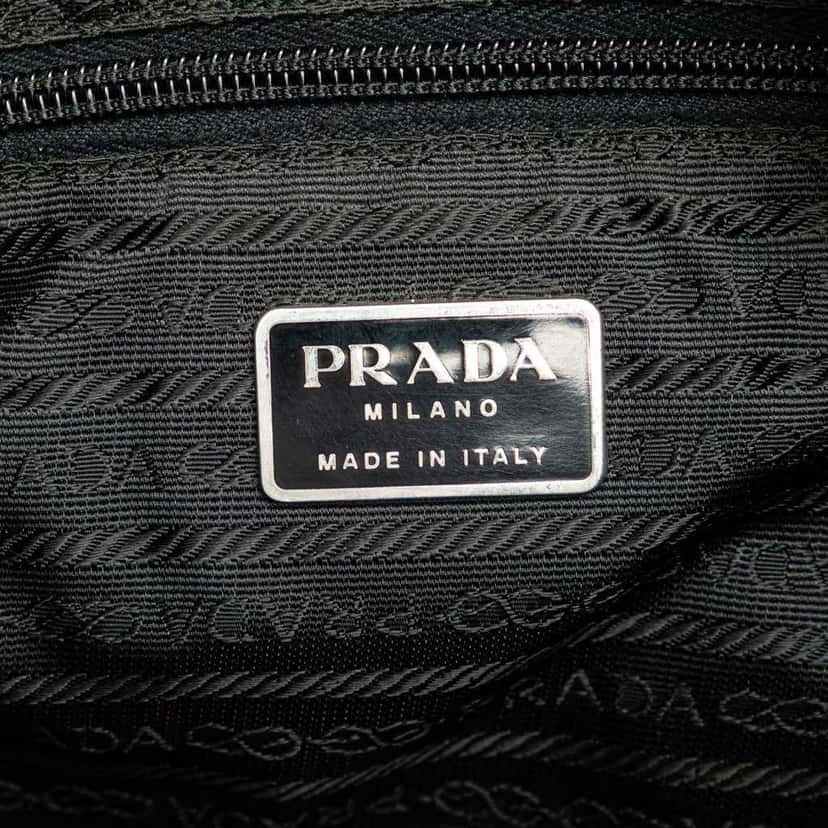 Prada Tessuto Tote Black Good condition - Box View
