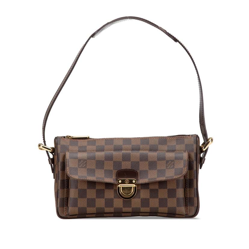 Louis Vuitton Damier Ebene Ravello GM Brown Canvas Good condition - Front View