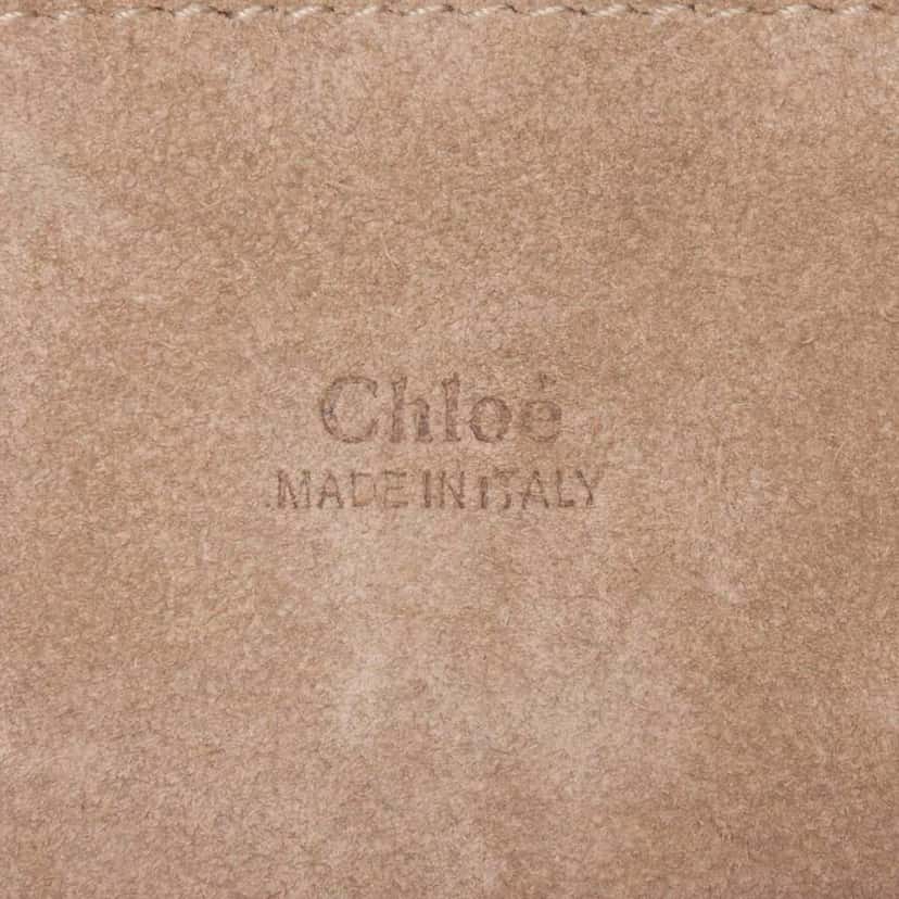 Chloé Medium Leather Faye Shoulder Bag Brown Leather Good condition - Box View