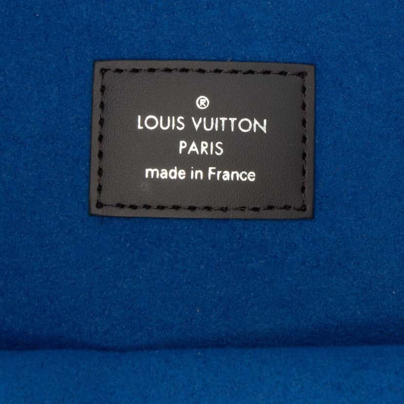 Louis Vuitton Damier Graphite Alpha Pochette GM Black Canvas Good condition - Box View