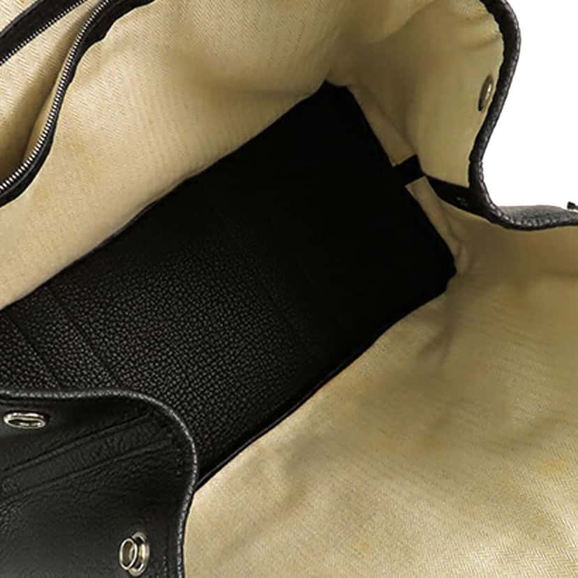 Hermès Negonda Garden Party 36 Black Leather Good condition - Model View