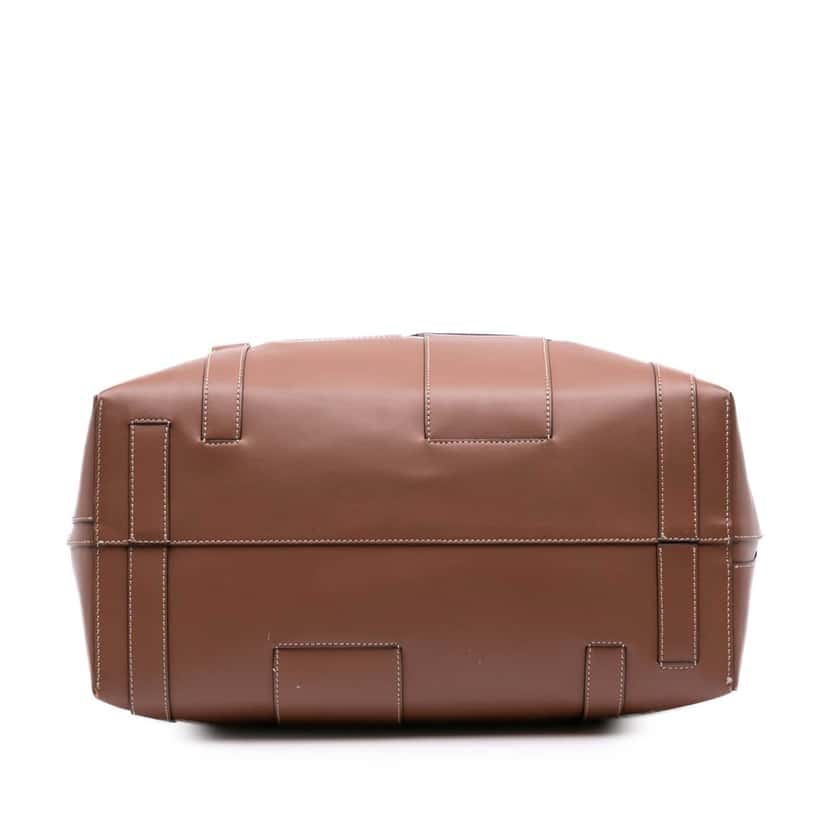 Burberry Large Leather Foster Tote Brown Leather Very good condition - Inside View