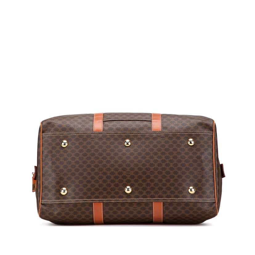 Celine Macadam Coated Canvas Travel Bag Brown Canvas Good condition - Inside View