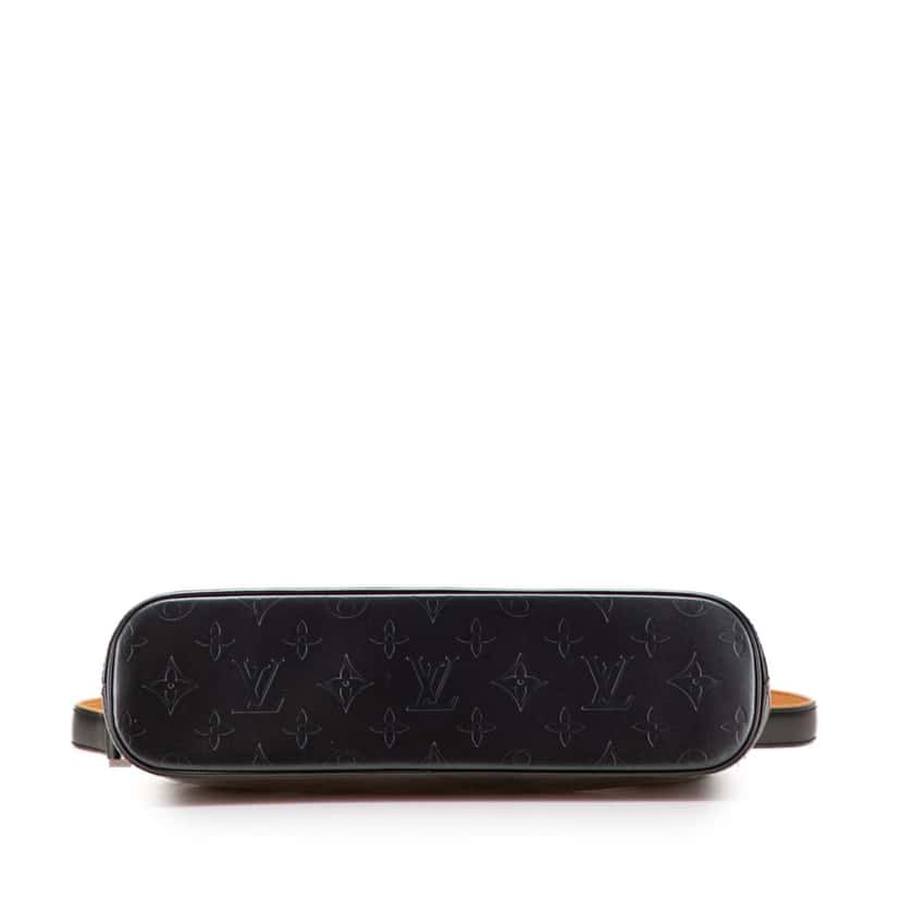 Louis Vuitton Monogram Mat Alston Grey Leather Good condition - Inside View