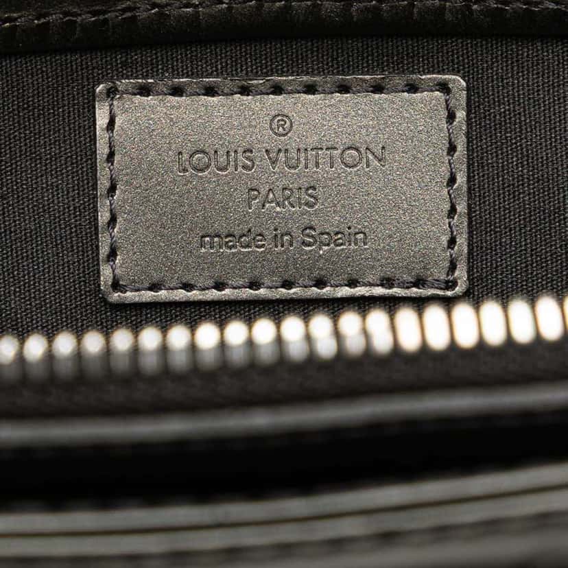 Louis Vuitton Monogram Mat Alston Grey Leather Good condition - Box View