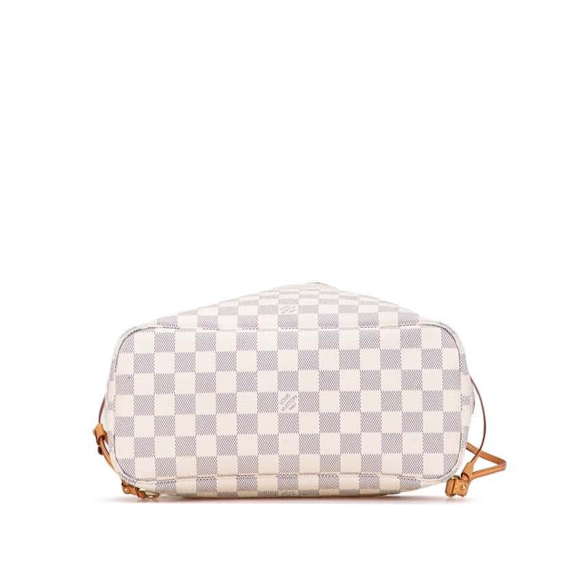 Louis Vuitton Damier Azur Neverfull PM White Canvas Very good condition - Inside View
