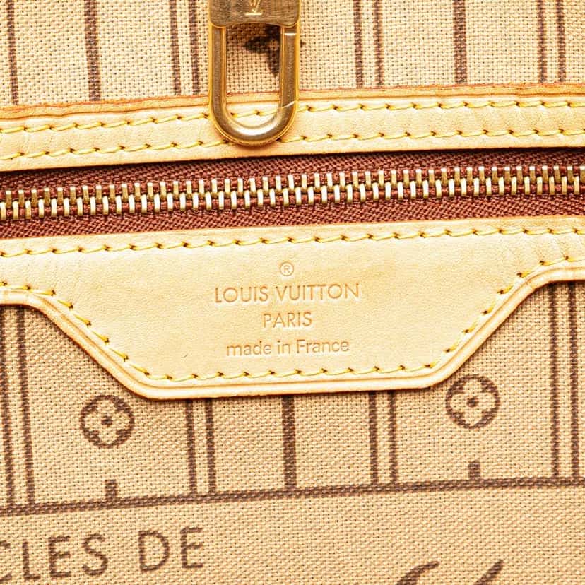Louis Vuitton Monogram Neverfull MM Brown Canvas Good condition - Box View