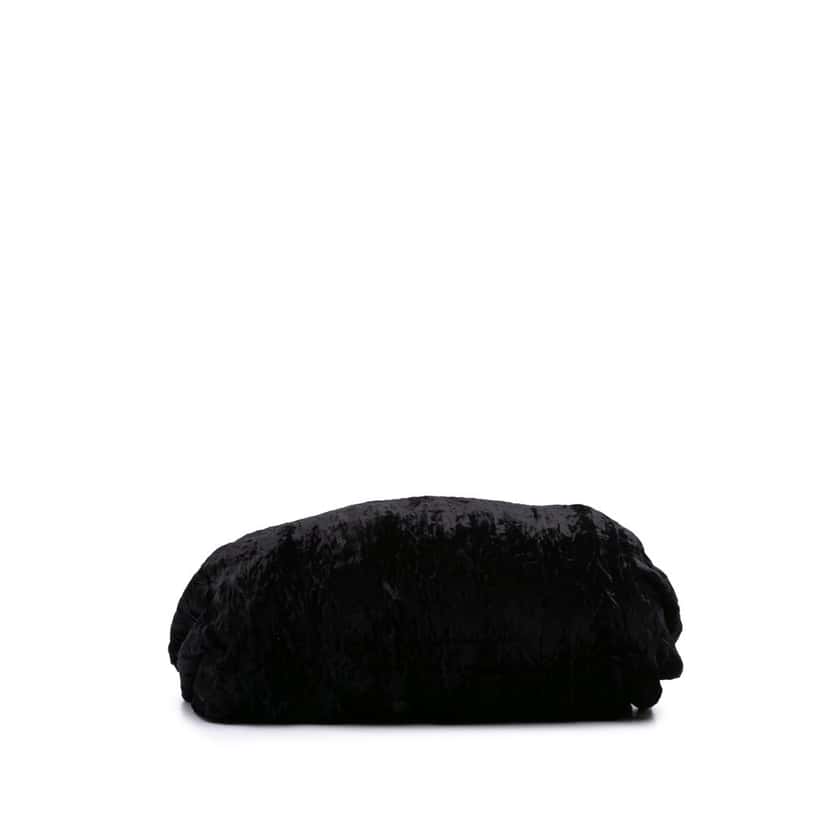 Prada Velvet Shoulder Bag Black Velvet Good condition - Inside View