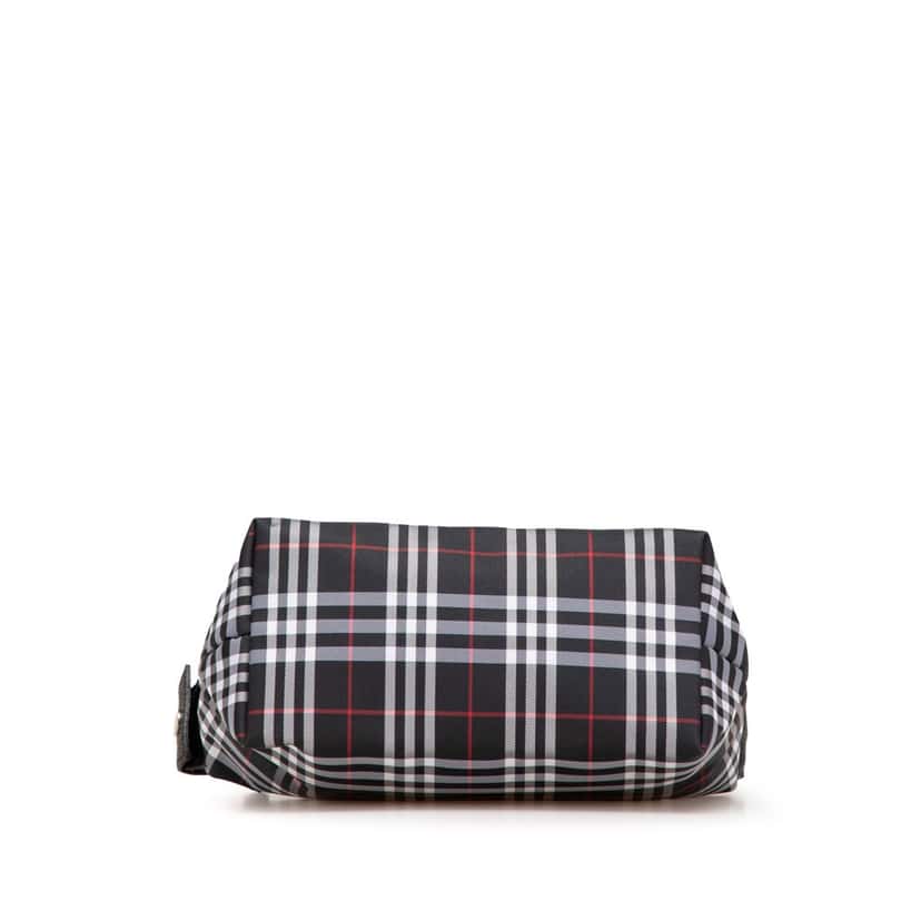 Burberry House Check Nylon Handbag Black Good condition - Inside View