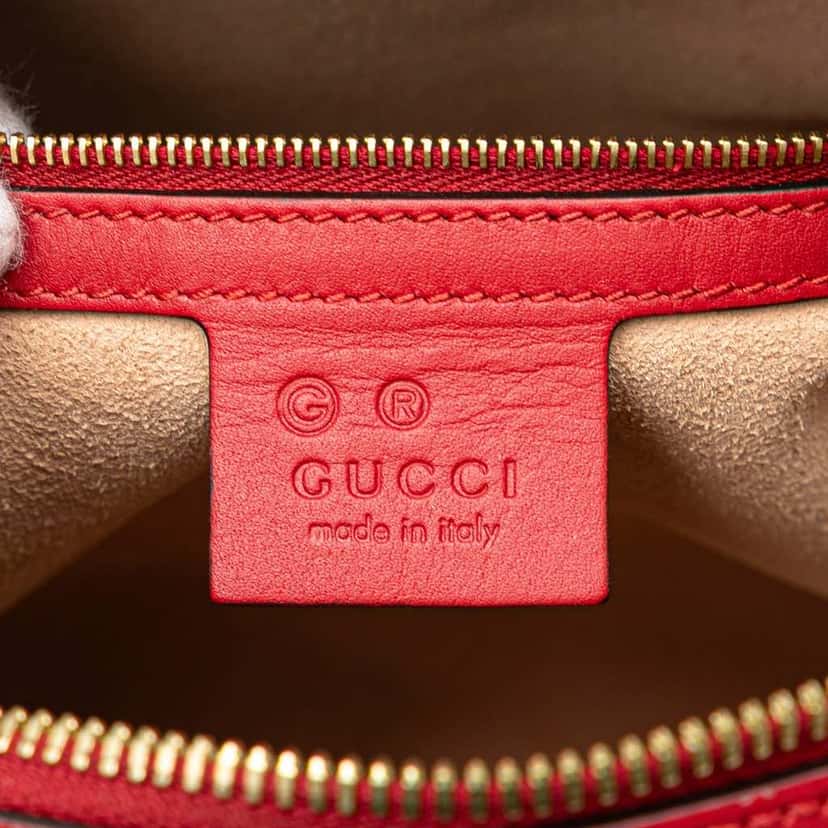 Gucci Small GG Blooms Boston Grey Canvas Good condition - Box View