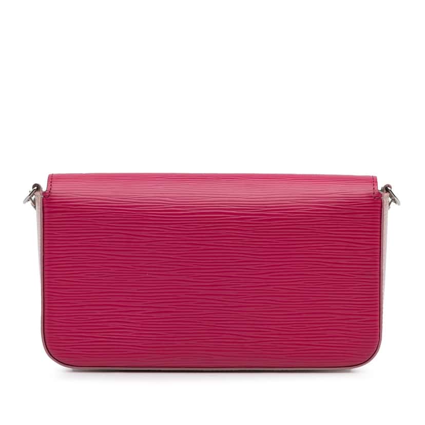 Louis Vuitton Epi Tricolor Pochette Felicie Pink Leather Good condition - Model View
