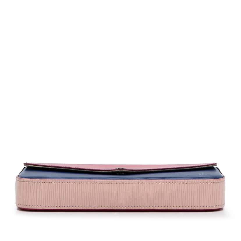 Louis Vuitton Epi Tricolor Pochette Felicie Pink Leather Good condition - Box View