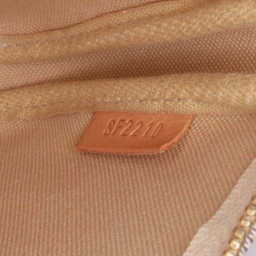 Louis Vuitton Damier Azur Mini Pochette Accessoires White Canvas Good condition - Box View