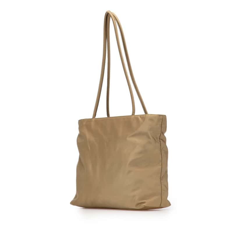 Prada Tessuto Tote Brown Good condition - Back View