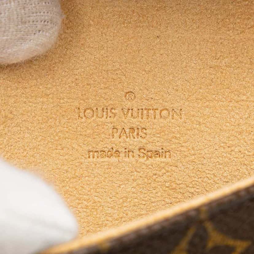 Louis Vuitton Monogram Pochette Twin PM Brown Canvas Very good condition - Box View