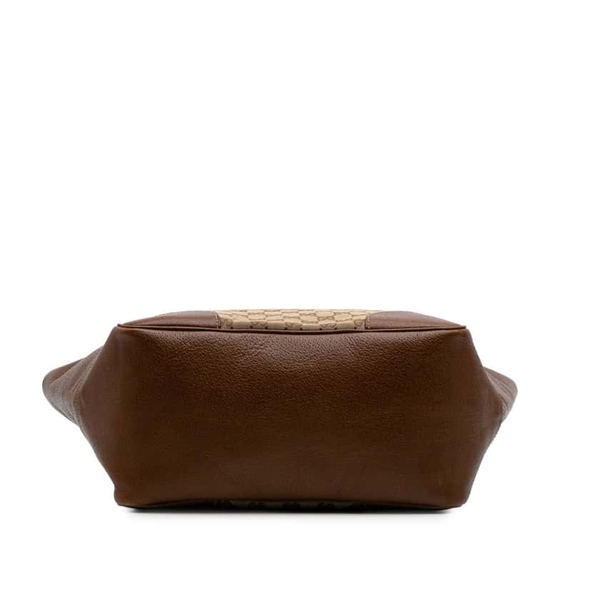 Gucci GG Canvas Bree Tote Brown Canvas Good condition - Inside View