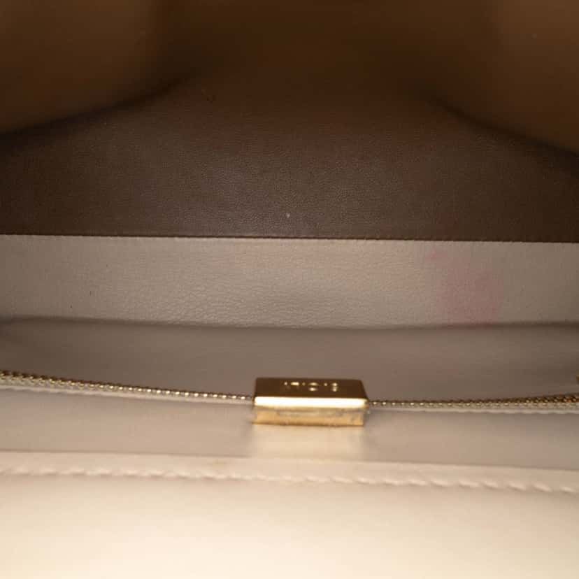 Dolce & Gabbana Small Soft Calfskin Sicily 62 Brown Leather Good condition - Model View