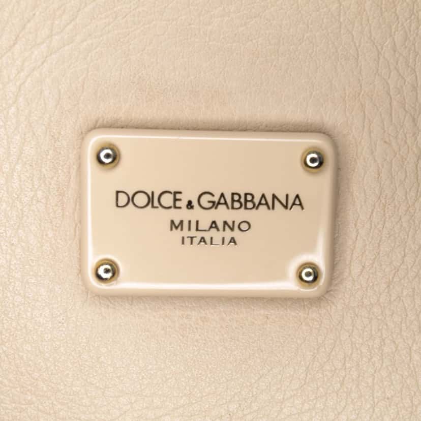 Dolce & Gabbana Small Soft Calfskin Sicily 62 Brown Leather Good condition - Box View