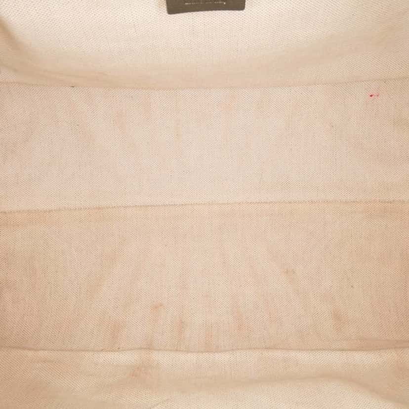 Gucci Medium GG Supreme Joy Unicef Snowman in Africa Boston Bag Brown Canvas Good condition - Model View